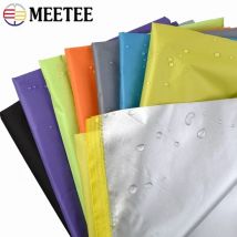 1-5 Metri * 148 centimetri 190T Meetee Sottile Tessuto Impermeabile Protezione Solare Esterna Parasole Argento-rivestito Ripstop Ombrello Tenda di Stoffa materiale