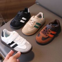 PU-Leder-Sportschuhe für Kinder, wasserdichte Mädchen-Turnschuhe mit weichen Sohlen, Ergonomie, rutschfeste Kleinkinderschuhe für Kinder