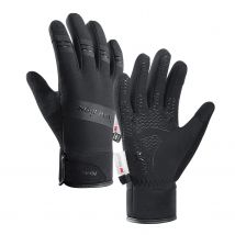 Waterproof Winter Gloves Touch Cold Motorcycle Cycle Gloves Male Outdoor Sports Warm Thermal Fleece Running Ski Gloves