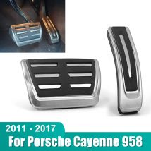 Per Porsche Cayenne 958 2011 2012 2013 2014 2015 2016 2017 Auto Pedale Dell'acceleratore Pedale Del Freno Pastiglie antiscivolo Accessori