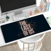 The Last of US RGB Gaming Mouse Pad Desk Mouse Pad Cute HD Desk Pad Extended Gaming Keyboard Mats Large XXL Gamer Mousepad 90x40