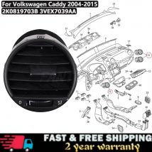 Für VW Caddy 2004-2015 Auto Front Dashboard Air Vent Grill Abdeckung 2K0819703B 3VEX7039AA Klimaanlage Outlet A/C Air Vents