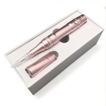 Rose Gold Professionelle Drahtlose Permanent Make-Up Maschine Stift Schönheit Augenbraue Tattoo Maschine Nadeln