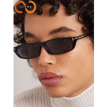 Retro-T-förmige Sonnenbrille mit kleinem Rahmen. Schmal-Rahmen und gut aussehend. Modische Sonnenbrille für Männer und Frauen mit Sonnenschutz.
