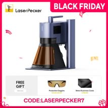 LaserPecker LP5 Incisore laser doppio portatile 8K WiFi Macchina da intaglio intelligente - APP/PC Doppio controllo per metallo plastica legno