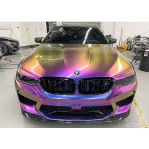 5x59ft 1,52x18m PET Glänzend Chamäleon Auto Farbwechsel Film DIY Auto Körper Wrap Aufkleber Auto dekoration Chamäleon Aufkleber Folie