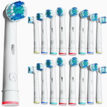 Wymienne główki do szczoteczek do zębów Oral-B Braun Electric Precision Clean Refill do 7000/Pro 1000/9600/5000/3000/8000
