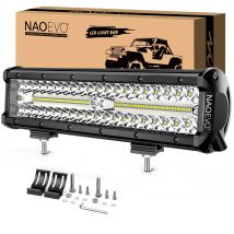 NAOEVO 12 pollici auto HA CONDOTTO LA Luce Offroad 4x4 Faretti Fendinebbia WorkLight LED Bar Per Camion Trattore Barca Moto Fari