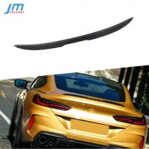 Carbon Fiber Rear Trunk Spoiler for BMW 8 Series G15 Coupe 2019-2022 FRP Boot Lip Rear Spoiler Car External Decoration Parts