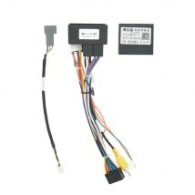 16 Pin do kable w wiązce dekoder CANBUS w obudowie do samochodu Quad Lock Adapter do kabla dla Peugeot 2008 3008 308 307 Citroen C5 C4 C3