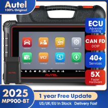 Autel MaxiPRO MP900-BT MP900BT escáner de diagnóstico automotriz codificación ECU DoIP/CAN FD OBD2 herramienta de escaneo de coche PK MP808BT PRO MP900E