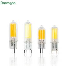 1-10 stücke G4 Led-lampe G9 6W 9W AC220V Sparen Glas Lampada Led Lampe 360 strahl Winkel Ersetzen Halogen Licht Scheinwerfer Kronleuchter