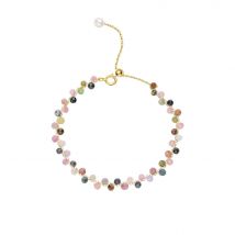 3MM bransoletka z turmalinu z kamienia naturalnego dla kobiet na biżuterii na rękę wesele luksusowy prezent zestaw ametystów ręcznie robione nowość