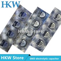 10 stücke SMD Aluminium-elektrolytkondensator 10V 16V 25V 35V 50V 63V 100V1UF 10UF 22UF 33UF 47UF 100UF 220UF 470UF 1000UF Original