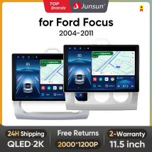 Junsun X7 PRO 11.5 "2K AI Voce Wireless CarPlay Android Auto Autoradio per ford focus 2 3 Mk2 Mk3 2004-2011 Autoradio multimediale