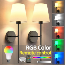 Nordic LED Ladung Wand Lampe RGB Birne Abnehmbare Drahtlose Für Schlafzimmer Korridor Flur Innen Leuchte Nacht Licht Dekoration