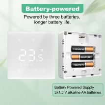 Tuya Thermostat Wifi Heizung Mit Batterien Kessel Thermostat Wand Thermostat Raum Wifi Temperatur Controller Alexa Google Hause