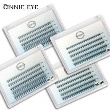 Nuovo 100 Cluster Ciglia Cluster Individuale Ready Fan Mazzi di Estensione Ciglia di Visone 20D/30D Russia Volume Bundle Cashmere Lash