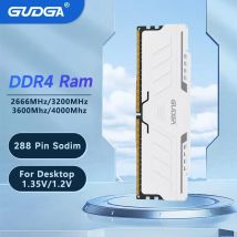 Memoria Ram GUDGA DDR4 8GB/16GB/32GB 2666 3200 3600 4000mhz 1.2V/1.35V 288Pin DIMM per computer desktop