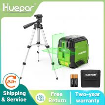 Livello Laser Huepar Cross Line con treppiede da 0.65M 2 linee germania Osram autolivellante strumenti di livellamento Laser orizzontale e verticale