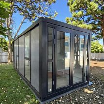 Z-shaped Folding Ready Made Container Houses Portable Mobile Foldable Container Prefab Tiny Modular Container Home