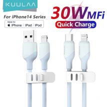 KUULAA Cavo USB C a Lightning MFi per iPhone Cavo di ricarica rapida PD 30W USB Tipo C per iPhone 14 13 12 11 Pro Max X XS XR 8