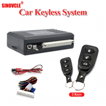 SINOVCLE Auto Türschloss Kofferraum Release Keyless Entry System Zentralverriegelung Kit Mit Fernbedienung Auto Zubehör Universal