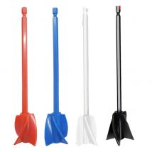 Miscelatore epossidico Stick Vernice Asta di agitazione Mastice Cemento Miscelatore di vernice Attacco con mandrino per trapano Miscelazione di vernice ad olio in lattice di resina epossidica