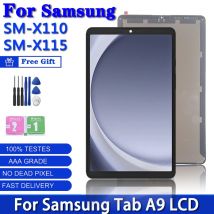 8,7 zoll Für Samsung Tab A9 SM-X110 SM-X115 LCD Display Touchscreen Digitizer Glas Panel Montage X110 X115 Display
