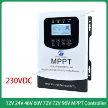230VDC MPPT 40A 60A 80A Solar Panel Laderegler PV System Laderegler Unterstützung WIFI Für 12V bis 96V Lifepo4 Batterie