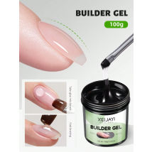 1pc 100g Costruzione No Wipe Gel Base Coat, Soak Off LED Base in gel trasparente Gel Finitura lucida Smalto gel a lunga durata