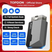 TOPDON CarPal Lettore di codici OBD2 Scanner Controllo salute auto Controllo smog Controllo batteria Scansione sistema completo 6 servizi di ripristino