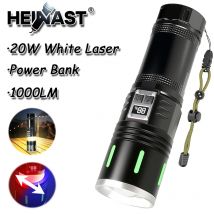 Superhelle 1000-Lumen-LED-Taschenlampe, USB wiederaufladbar, taktischer Zoom, Strahler, Outdoor, COB, Camping, Atmosphäre, Lichtlaterne