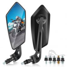 Specchietto retrovisore riflettore regolabile girevole manubrio specchietto retrovisore trasparente Scooter elettrico ciclismo accessori per biciclette