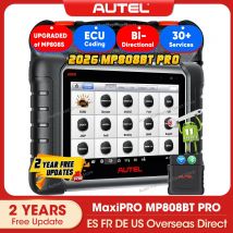 Autel MaxiPRO MP808BT PRO OBD2 Scanner Strumenti diagnostici per auto Codifica ECU online VAG Guidato, Test attivo PK MK900BT MP900 MP808S