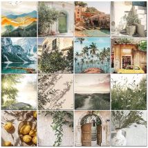 PhotoCustom DIY Malen nach Zahlen, handgemaltes Ölgemälde, Stadtlandschaft, Bild, Malen, Zeichnen auf Leinwand, Heimdekoration, Kunstgeschenk