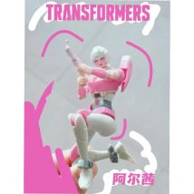 AAE First Wave Arcee Transformers-Figur, ABS-Material, ultradünn, 15 cm hoch, G1 Classic, für Fans und Kinder