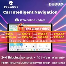 Duuauto DUDU7 "10.36" 11.5 "Radio per auto universale per BENZ BMW VW SEAT Toyota Nissan Fiat Multimedia Navigazione GPS 4G WIFI