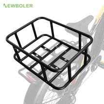 Fahrradkorb hinten Fahrradkorb hinten mit Innenfutter, hinten abnehmbarer Metall-Fahrradkorb, robuster Fahrrad-Hinterkorb für die meisten Fahrräder