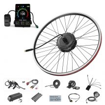 【Wyprzedaż】Zestaw do konwersji roweru elektrycznego Varstrom 125XVH z silnikiem w piastach tylnych, hamulcem V-Brake, 48V 500W 750W, koła 26”, 27.5”, 29”, wysoki moment obrotowy