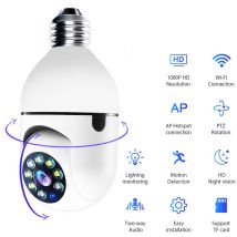 1080P HD E27 Glühbirne Überwachungskamera Anti-diebstahl Outdoor Indoor Sicherheit Monitor Drahtlose WiFi Kamera Nachtsicht Audio IP kam