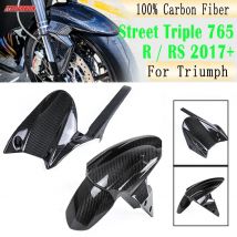 Für Triumph Street Triple 765 r rs 2017-2019 2020 2021 2022 2023 3k Kohle faser Motorrad vorne hinten Kotflügel Splash Kotflügel