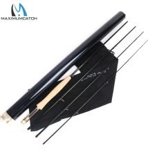Maximumcatch Skyhigh 6–10 Fuß 2–8 WT Fliegenfischerrute Graphit IM12 Toray Carbon 3/4 Stück