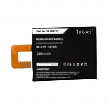Replacement Battery 290mAh for Amazon Kindle Oasis, KO1, 223337, SW56RW, Oasis 1, Oasis 2, Oasis 3 58-000117