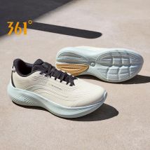 361 Degrees N40 Herren-Laufschuhe, Leder, wasserdicht, winddicht, vielseitig, bequem, stoßdämpfend, für Herren, 672532212F