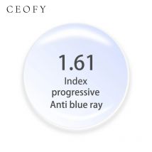 1.61 Index Anti-Blue Ray Progresywne soczewki korekcyjne Soczewki chroniące komputer Soczewki przeciw promieniowaniu Optyczna krótkowzroczność Soczewka nadwzroczności
