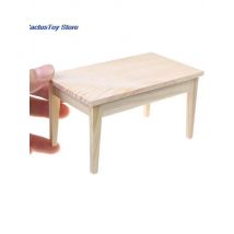 1/12 Mini Dining Table Furniture Model Toys For Doll House Decoration 1/12 Dollhouse Miniature Accessories