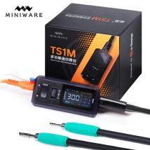 Miniware Original TS1M Smart Soldering Station Portable mini Upgrade Rework Station Soldering Iron for C210 Handle C245 Handle