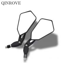 Espejos retrovisores universales para motocicleta, espejo lateral ABS de 8/Duke 10MM para KTM 125, 250, 390, 790, 990, BMW R Nine T, F800R, R1250GS, F650GS