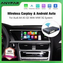 ANYFAR Wireless CarPlay For Audi A4 A5 Q5 2008-2018 Android Auto Mirror Link AirPlay Reverse Camera Multimedia Accessories